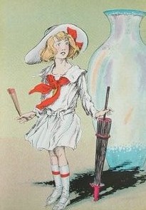 Depiction of Dorothy from the Wizard of Oz