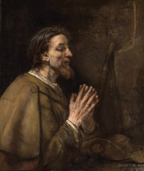 Saint James the Greater by Rembrandt (1661)
