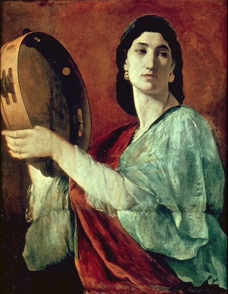 Painting of the biblical Miriam by Anselm Feuerbach (1862)