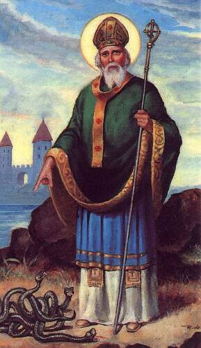 Depiction of Saint Patrick