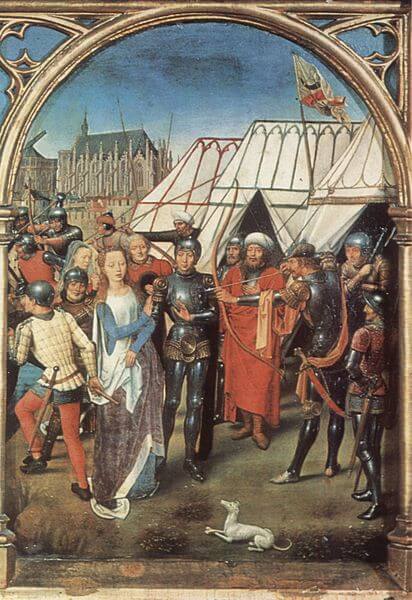The Martyrdom of Saint Ursula by Hans Memling (1489)