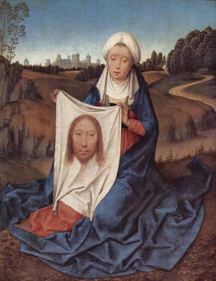 Depiction of Saint Veronica by Hans Memling (c. 1470)